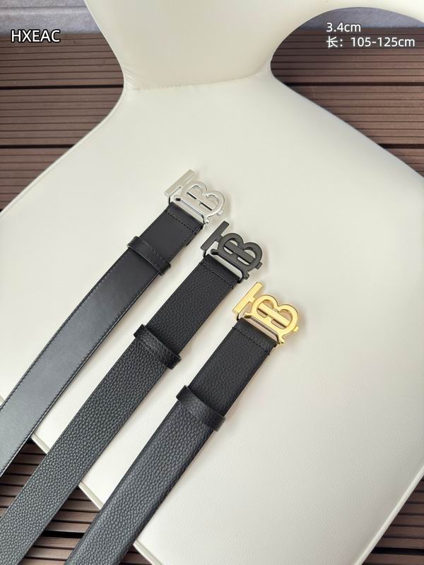 Burberry belt 34mmX105-125cm 8L11